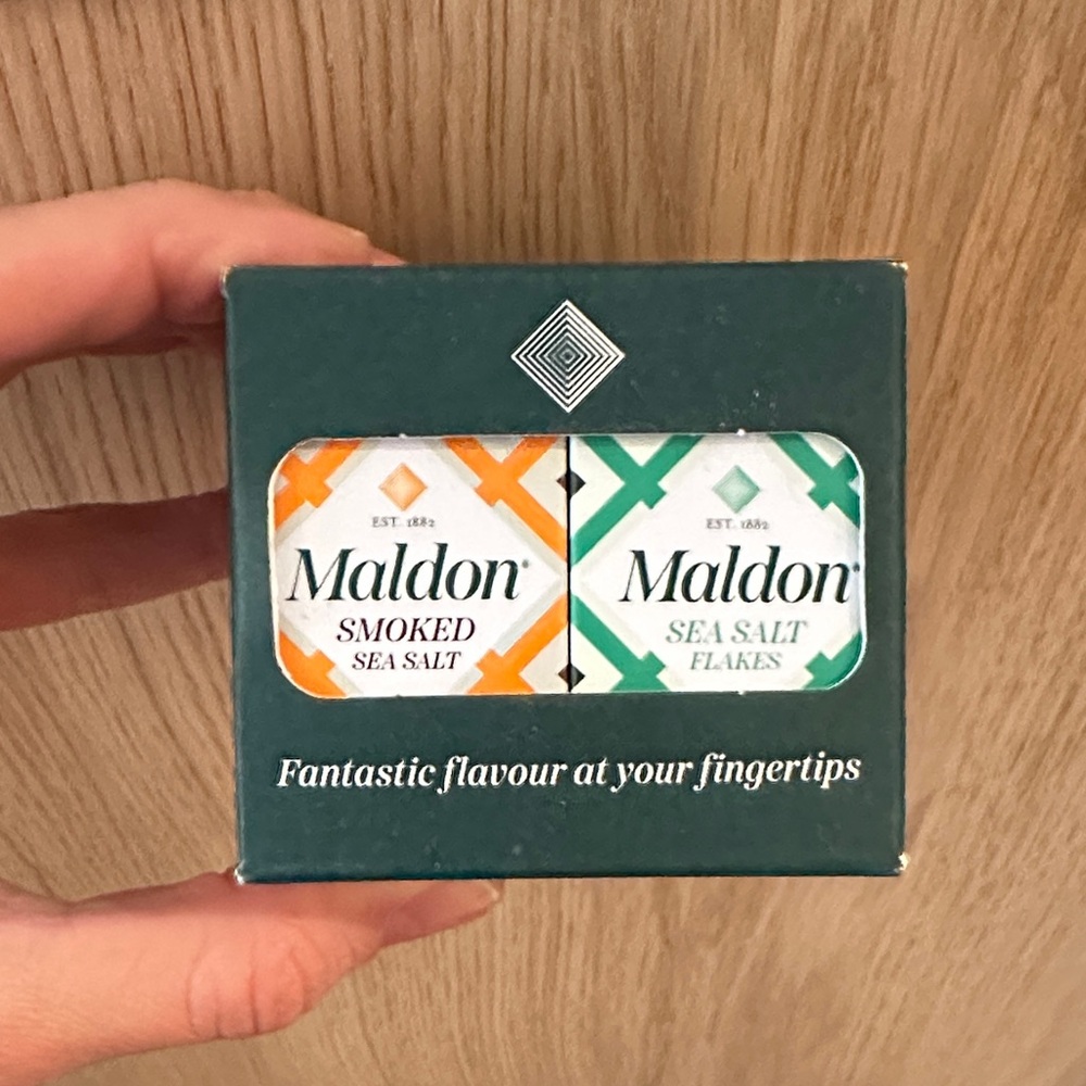 Maldon Mini Smoked and Sea Salt Tin Set (Tins only, no salt!)